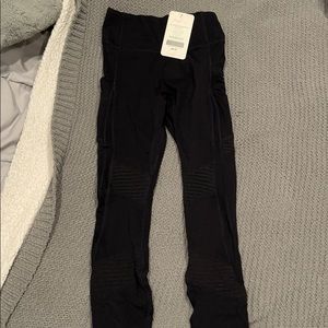NWT Fabletics High-Waisted Moto Leggings